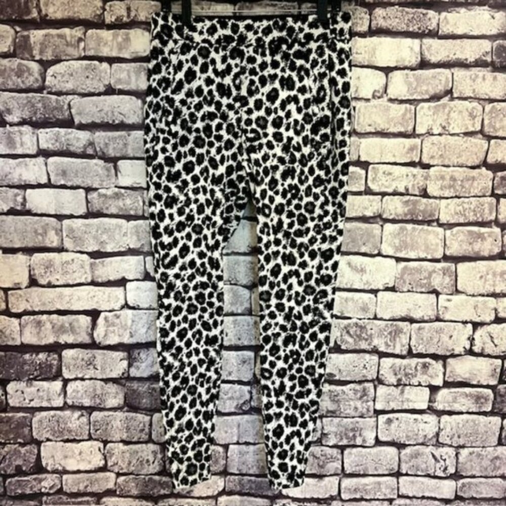 Lane Bryant Black & White Allie Fit Pants Size 14